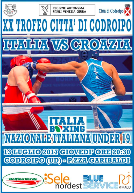 Stasera a Codropio la prima sfida tra l'Italia Youth e la Croazia #ItaBoxing