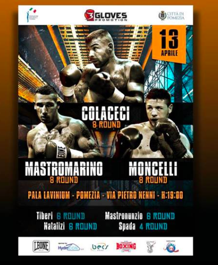 Il 13 al PalaLavinium di Pomezia una grande serata di Boxe targata 3 Gloves Promotion