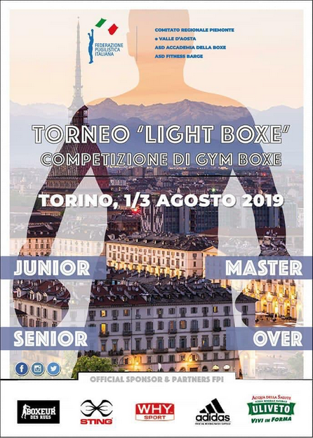 Al via a Torino il Torneo Open di Light Boxe 2019 