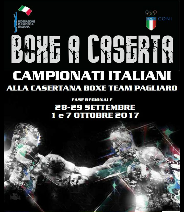 Da giovedì 28 a Caserta parte la fase Regionale CR Campania dei Campionati Italiani Youth-Schoolboy-Junior