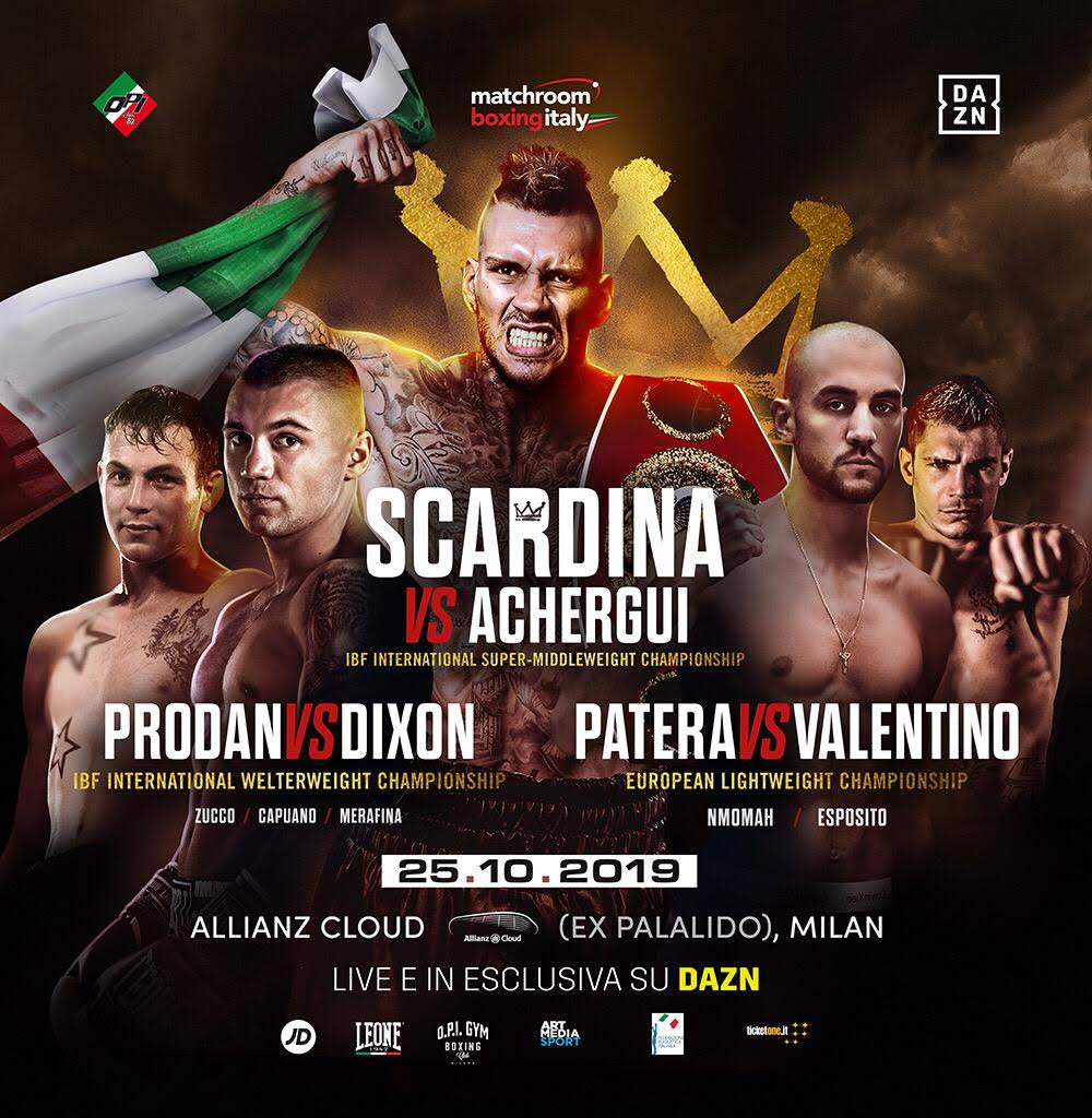 Milano Boxing Night - PalaLido 25/10/2019: Intervista a Francesco Patera 