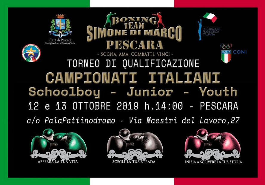 Torneo Qual. Campionati Italiani Schoolboy-Junior-Youth  Pescara: ELENCO PARTECIPANTI  
