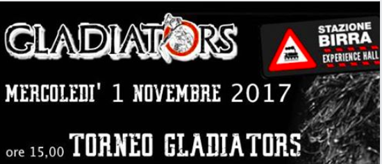 Mercoledì 1 Novembre a Stazione Birra in Via Placanica a Roma il Torneo Gladiators di Boxe Competition #GymBoxe