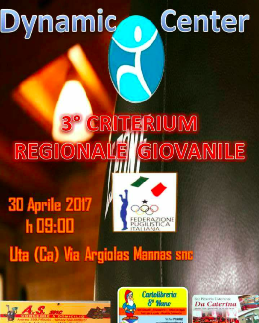 Domenica 30 Aprile a Uta il 3° Criterium 2017 del CR FPI Sardegna #GiovanileFPI