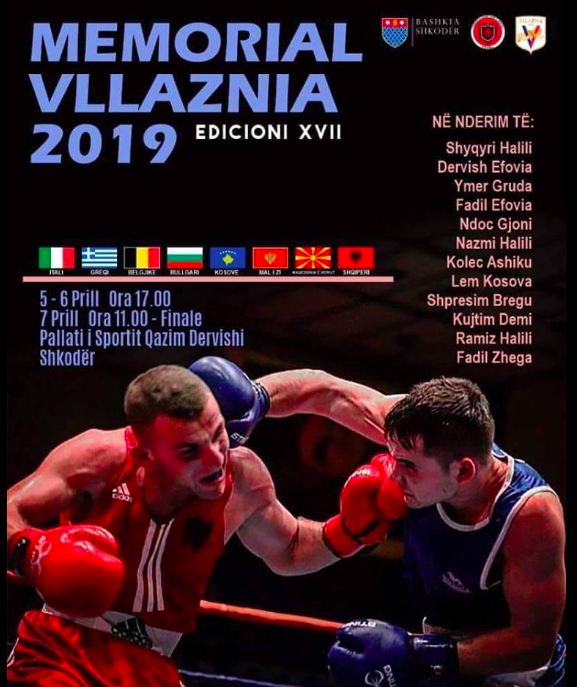 Oggi alle 17 parte il Torneo Int. Vllaznia 2019 - 9 Azzurri in Gara #ItaBoxing 