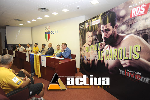 Titolo Int. WBA SuperMedi DeCarolis vs Polyakov - primo atto con la Conferenza Stampa, il 24 la grande serata di Boxe al Foro Italico