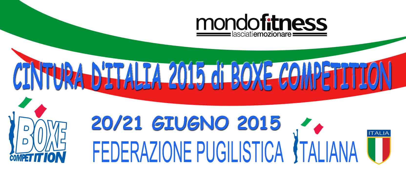 #Prepugilistica #GymBoxe - Più di 100 iscritti al Torneo Cintura d'Italia di Boxe Competition in programma a MondoFitness Roma il 20-21 Giugno