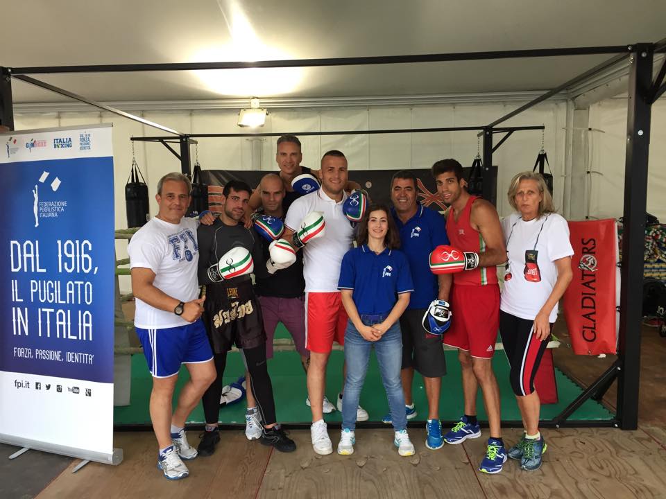 Anche quest'anno Boxe Competition presente a MondoFitness la Grande Arena Sportiva dell'Estate Romana #GymBoxe