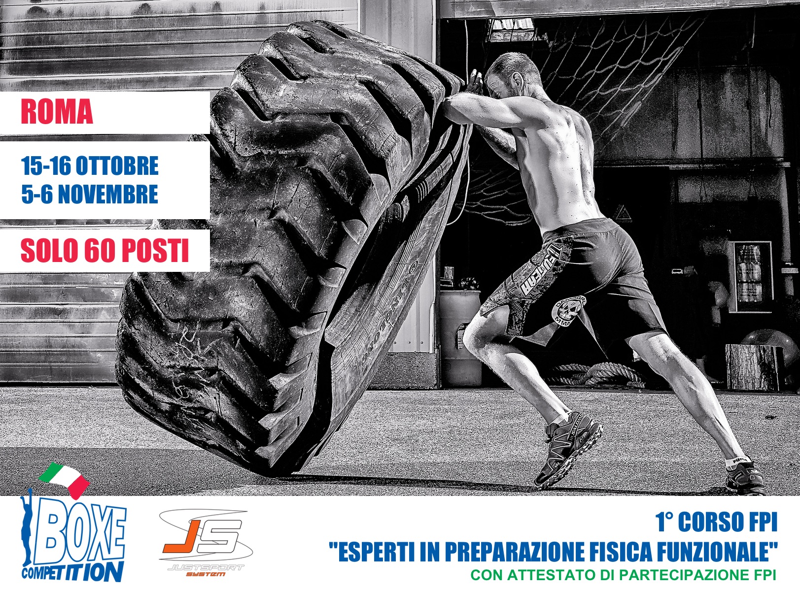 ELENCO AMMESSI  al 1° Corso FPI per il conseguimento della qualifica Esperti in Preparazione Fisica Funzionale – Roma 15/16 ottobre – 5/6 Novembre 2016 #GymBoxe #BoxeCompetition
