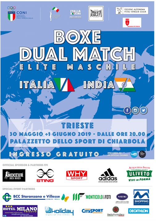 Stasera a Trieste Italia vs India Elite MASCHILE - DIRETTA LIVE SU FPIOFFICIALCHANNEL 