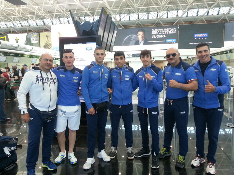 4 Gli Azzurri Junior per il Torneo Internazionale Lokomotiv #ItaBoxing
