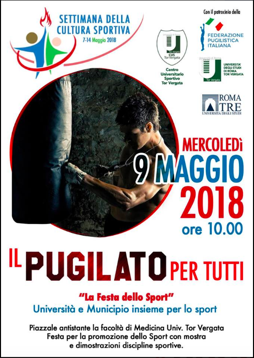 Domani Area FPI presente alla Festa dello Sport dell'Università Tor Vergata di Roma 