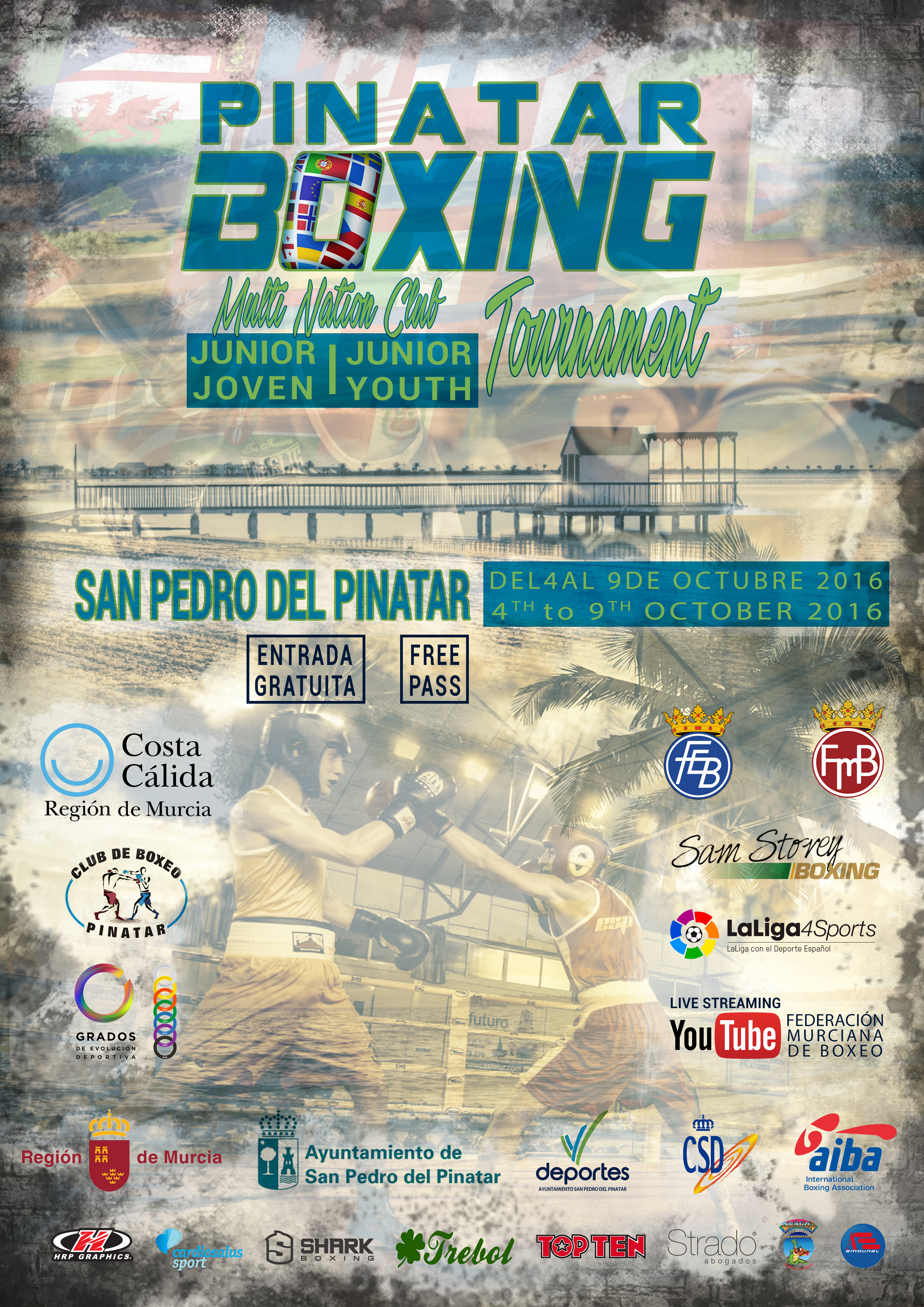 poster pinatar boxing tournament modificaciones 3