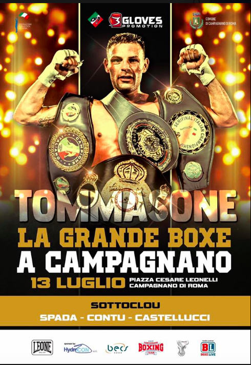 Il 13 Luglio a Campagnano torna sul Ring Carmine Mr. Wolf Tommasone 