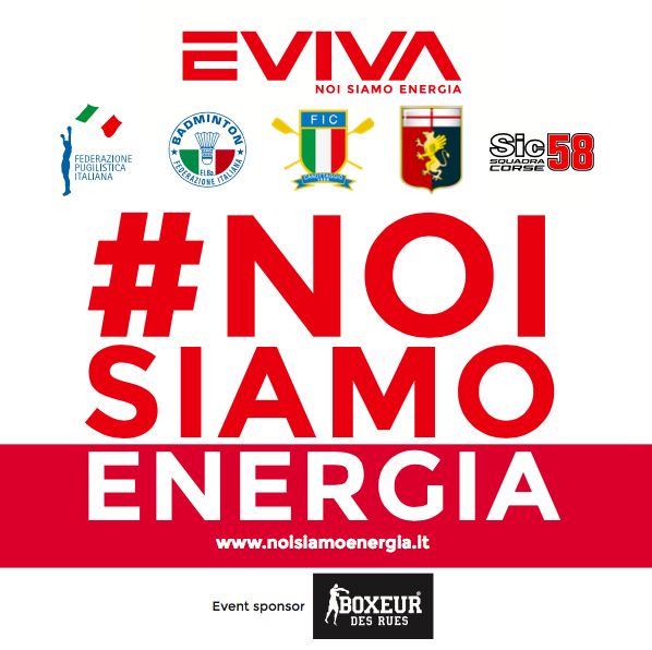 EVIVA e NOISIAMOENERGIA presenti ai Campionati ITaliani di Canottaggio - nell'area ci sarà anche uno stand FPI