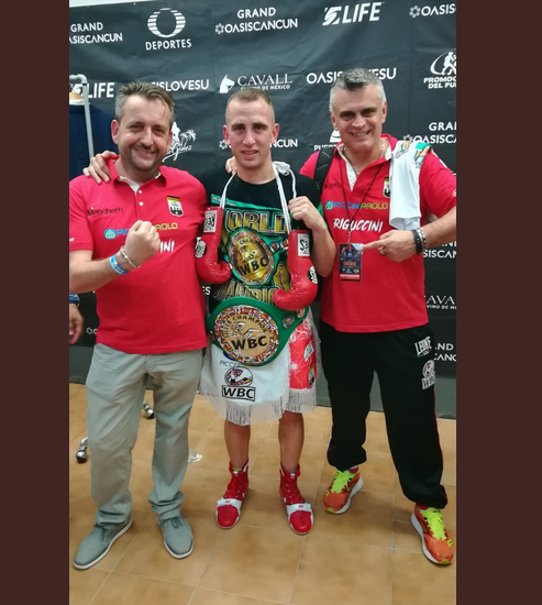 Riguccini si conferma Campione del Mondo Silver Interim Welter WBC 