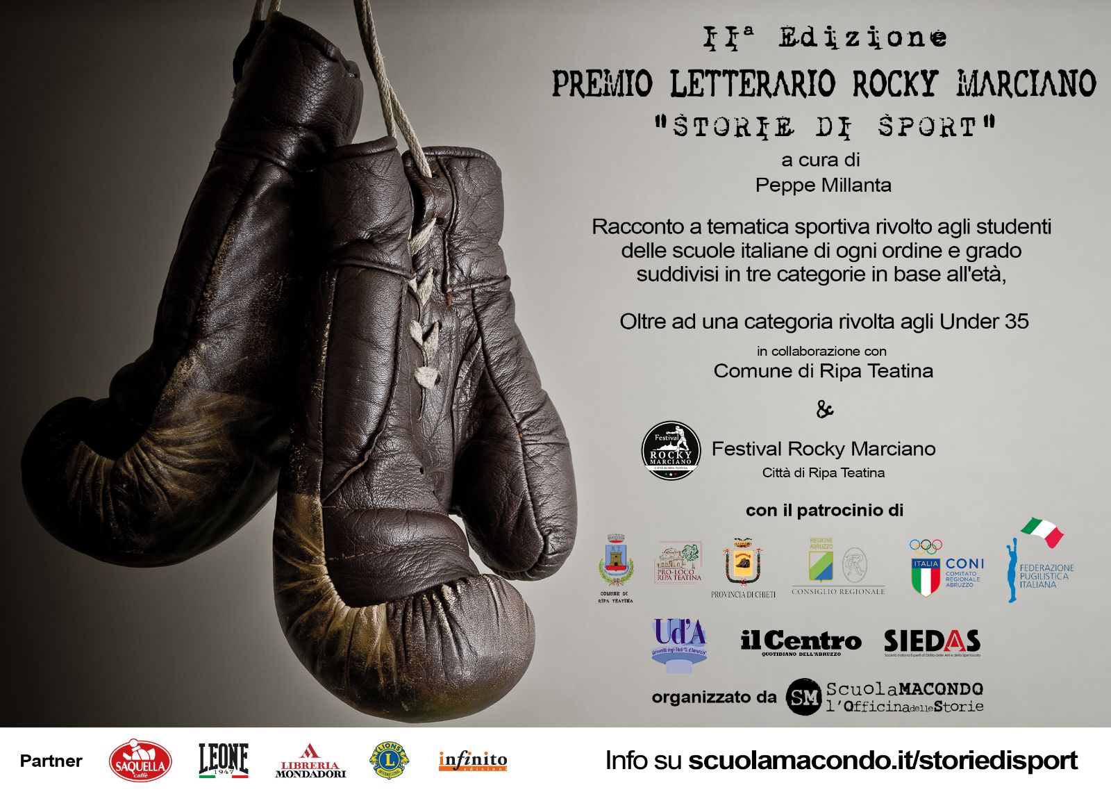 II Edizione Premio Letterario Rocky Marciano - INFO PER PARTECIPARE 