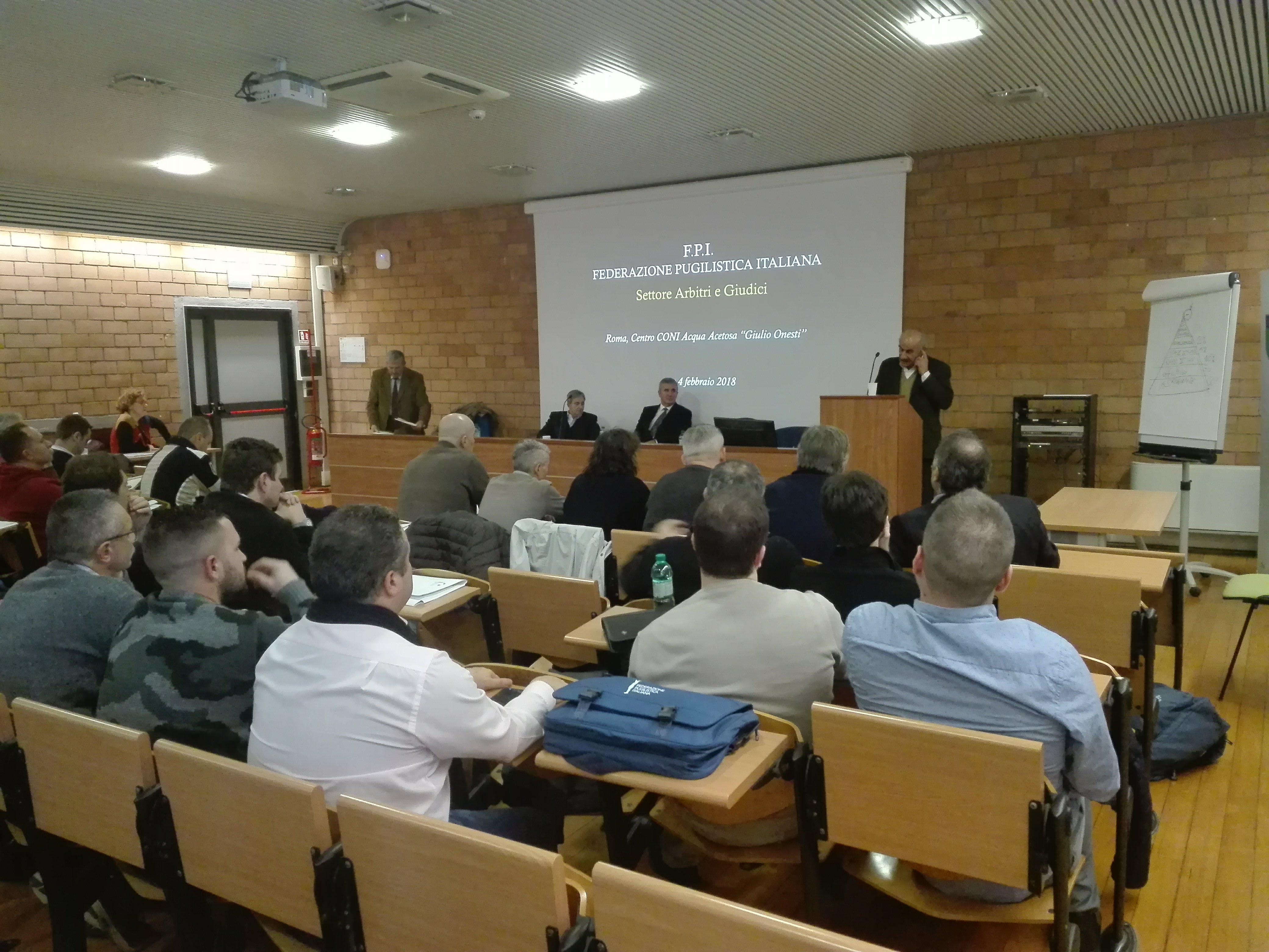 A Roma nel weekend del 3/4 Febbraio si è svolto un Seminario Arbitri e Giudici.