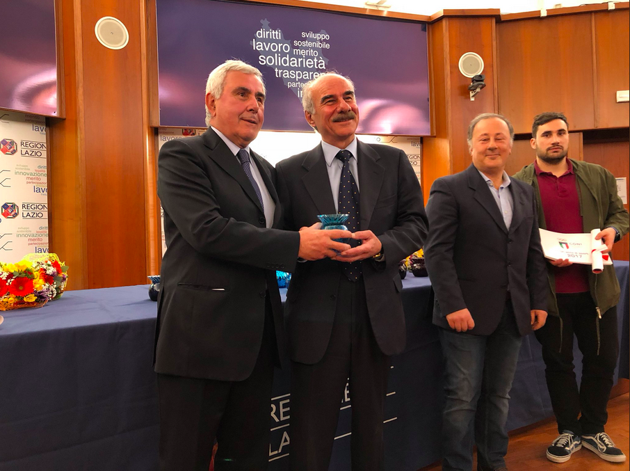All'Arbitro Int. WBC Massimo Barrovecchio il Premio CONI Lazio "A. Pesciarelli" 2018 