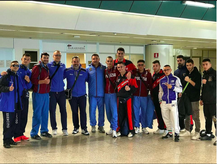 Mista di Boxer dei Gruppi sportivi domani a Podgorica sfiderà un Team di Pugili dell'Ex Jugoslavia