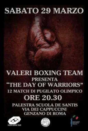 A Genzano oggi organizza Valeri Boxing Team