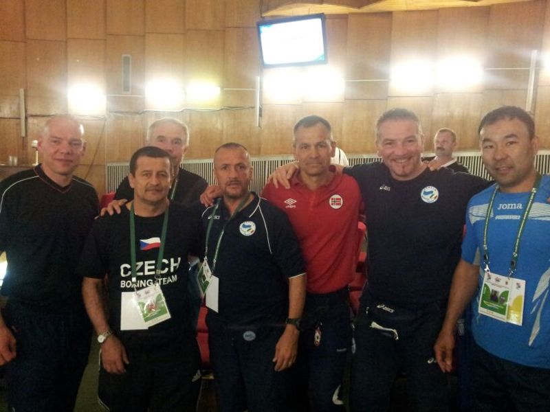 XL EUBC European Boxing Championships Minsk 2013: Bergamasco e Stecca con l'AIBA 3° Stars Coach Course