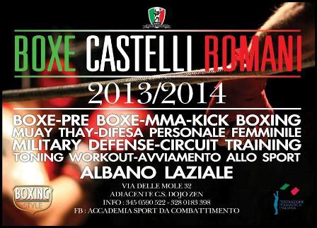 Boxe Castelli Romani si rinnova
