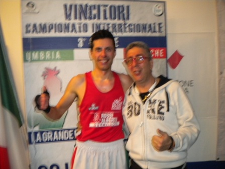 Un bel pomeriggio di boxe a Foligno