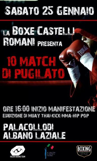 Ad Albano una giornata di boxe