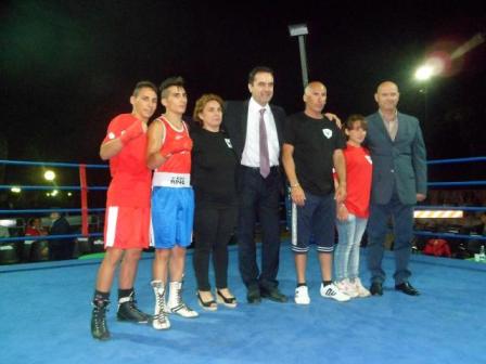 La boxe sotto le stelle a Taviano