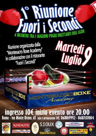 Il 9 luglio al Ristorante "Fuori i secondi"