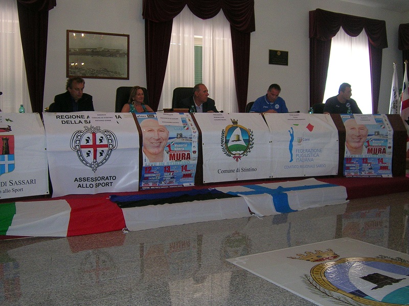Conferenza Stampa di presentazione dell' Italia Boxing Tour 2013 - 1° Memorial Alberto Mura