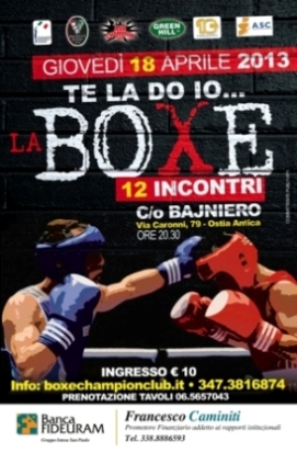 Te la do io la Boxe al Bajniero