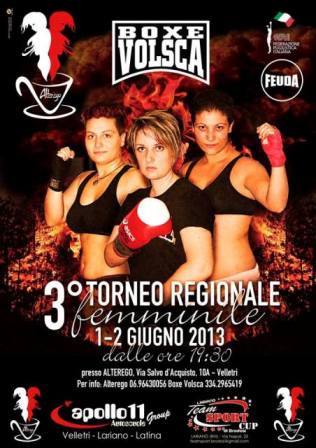 Sabato e Domenica Torneo Regionale Femminile a Velletri