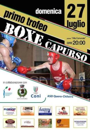Trofeo boxe Capurso