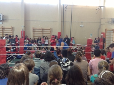 Soft Boxe al Giovanni Cena durante la presentazione del Progetto Spes