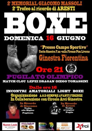 Domenica boxe a 360° con la Sempre Avanti Firenze
