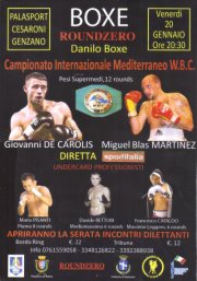 WBC: A De Carolis il titolo WBC Supermedi del Mediterraneo