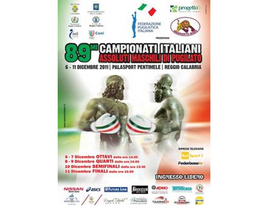 -7 ai Campionati Nazionali Assoluti 2011: ecco le prime due categorie in gara