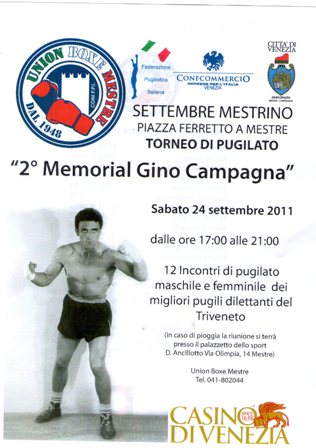 Sabato a Mestre Memorial Gino Campagna