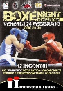 Boxe Night al Bajniero