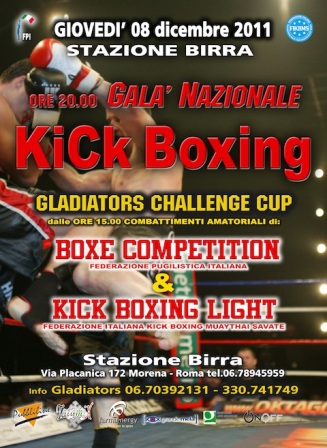 LA F.P.I. SETTORE AMATORIALE -PROTAGONISTA A STAZIONE BIRRA CON LA BOXE COMPETITION