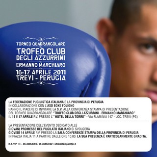 invito conferenza stampa trofeo club degli azzurrini 2011