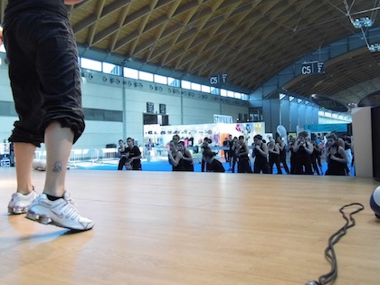 Rimini Wellness 2013: Partita la grande Fiera dello Sport, Area Gym Boxe già piena di appassionati