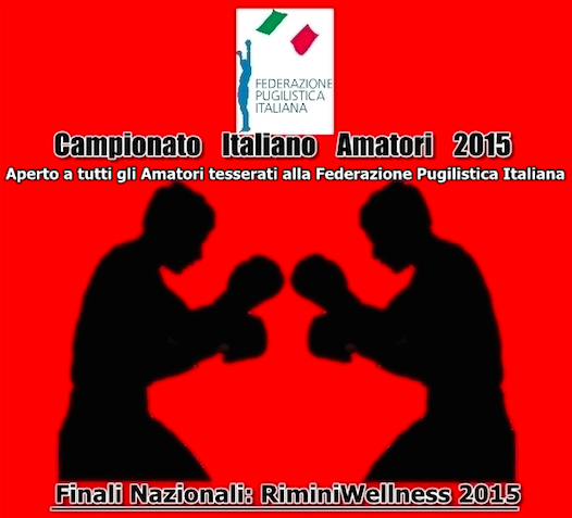 #PrePugilistica: A Rimini Wellness le Fasi Finali del Campionato Italiano Amatori