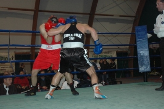 Stefano Arcese della Dubla Boxe 2005 agli Assoluti