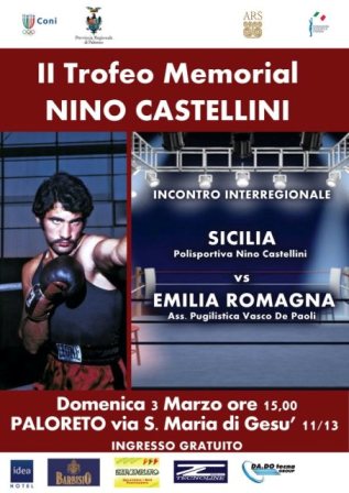 Interregionale Emilia - Sicilia  al II Memorial Nino Castellini