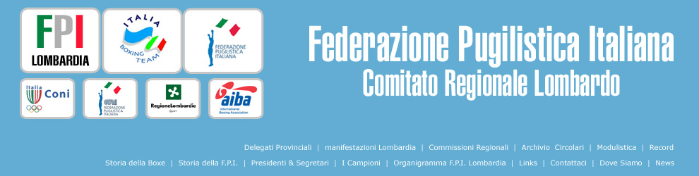 Da oggi al 23 novembre le Fasi Regionali Lombarde dei 91° Campionati Italiani Elite