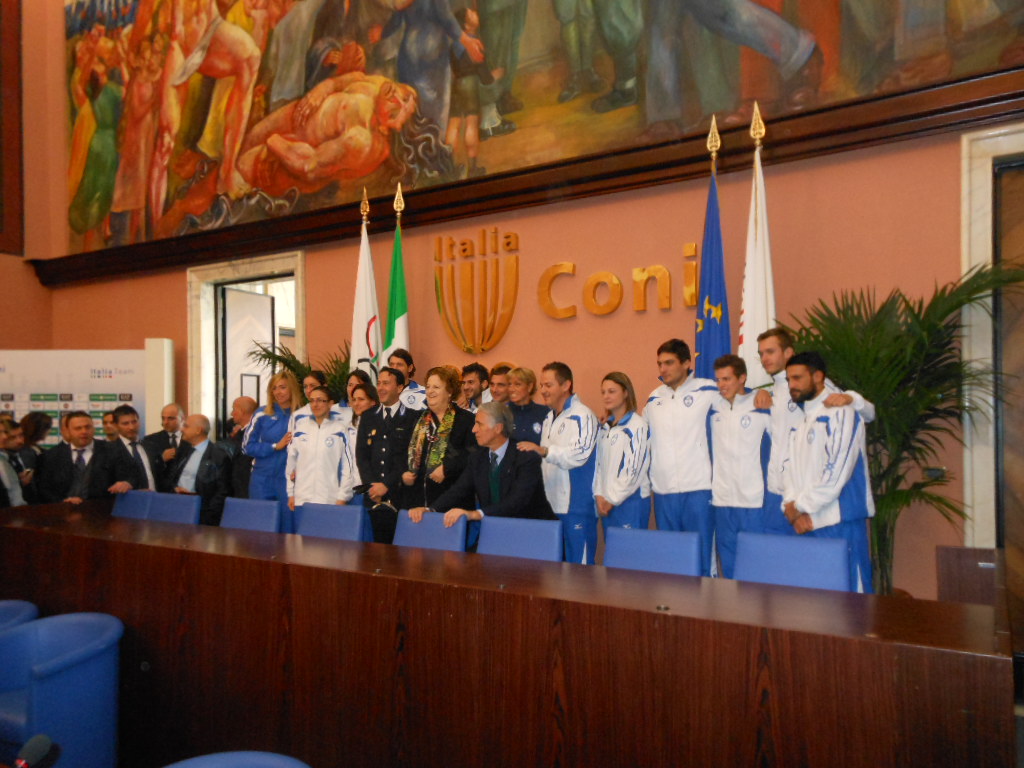CONI: Presentato il progetto Sport nelle Carceri alla presenza del Ministro Cancellieri e del Presidente Malagò, in sala anche Mangiacapre e Russo