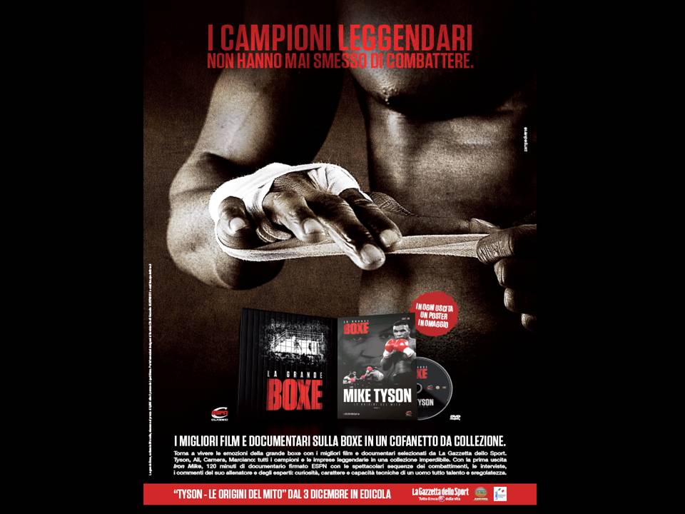 Dal 21 Gennaio nelle Edicole 8° DVD de "La Grande Boxe" collana della Gazzetta dello Sport - ROCKY I